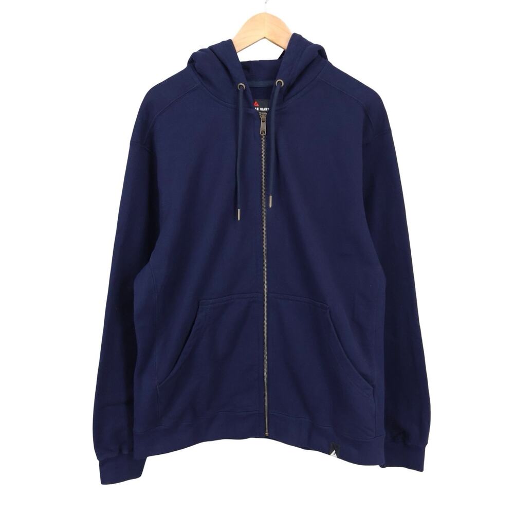 NWOT American Giant Men's Relaxed Classic Full Zip Hoodie Navy Blue Size Medium